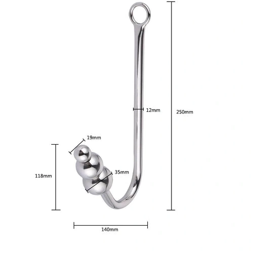 Beaded Anal Collar and Hook 5334 Cuffs Elegant with 1120